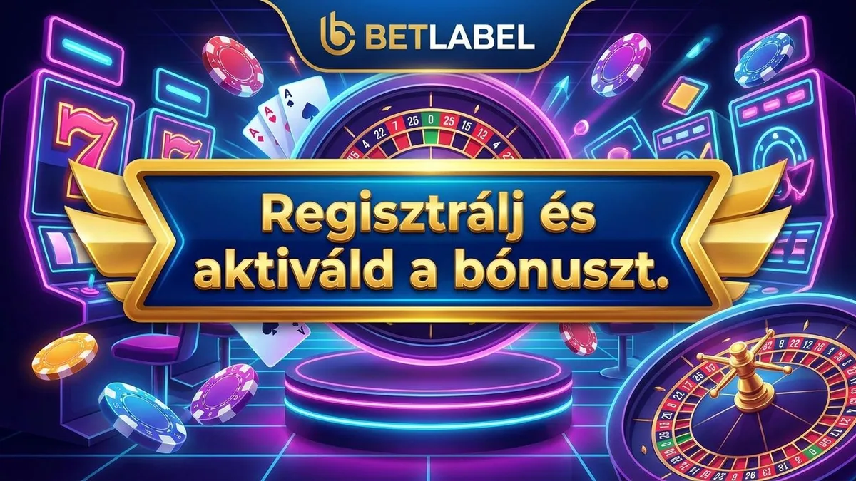 Regisztráció bónusszal
